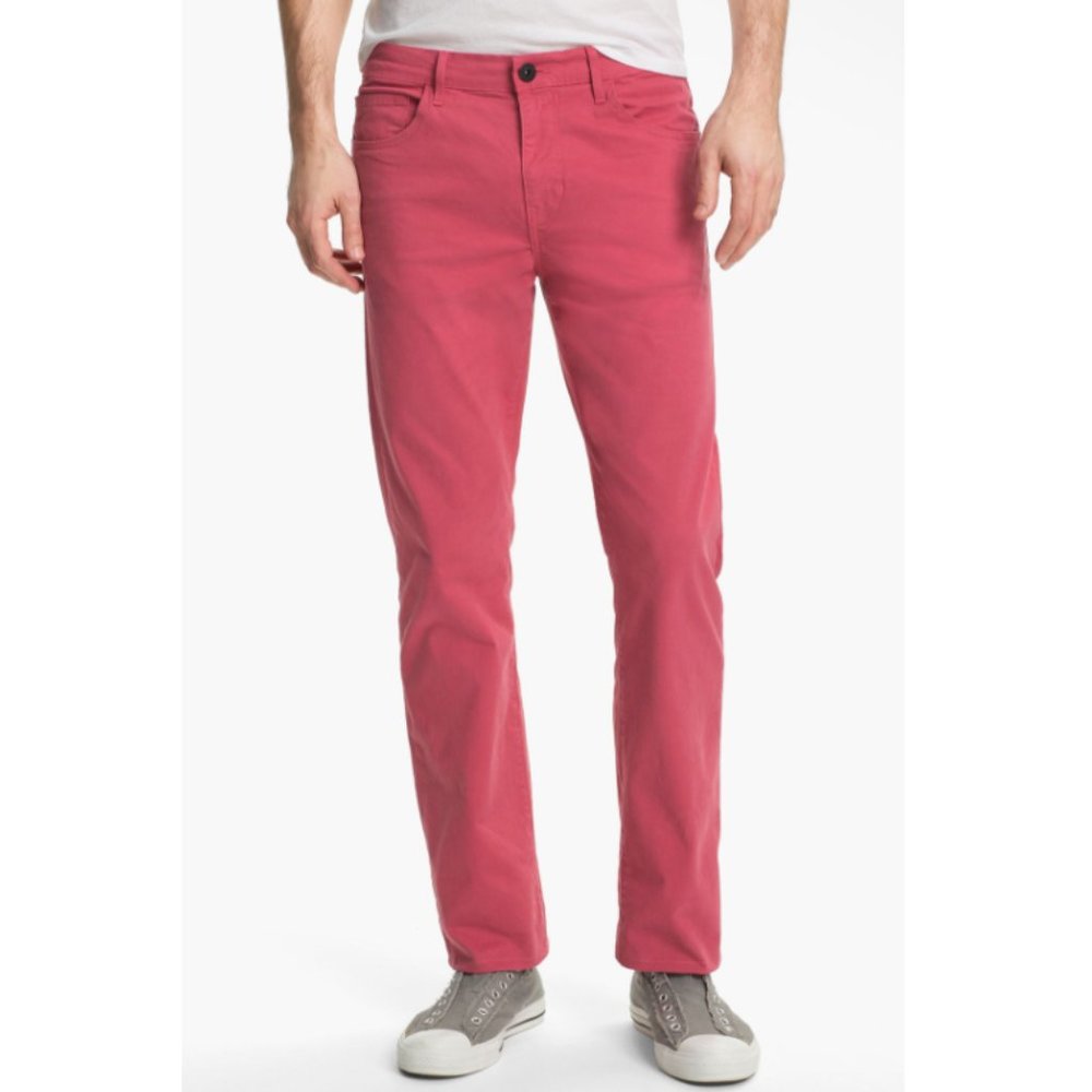 PAIGE | Men's Normandie Chino Pant, Watermelon
